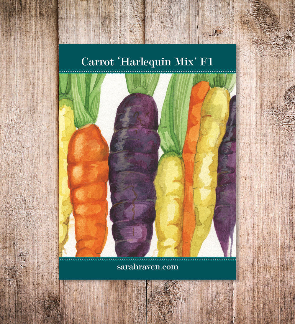 Carrot 'Harlequin Mix' F1