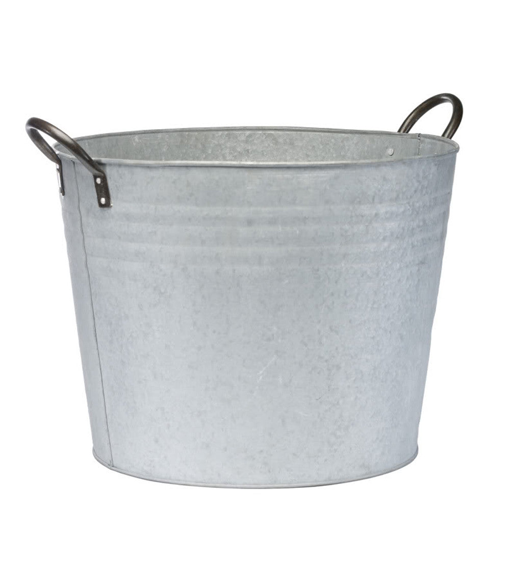 Large Zinc Planter