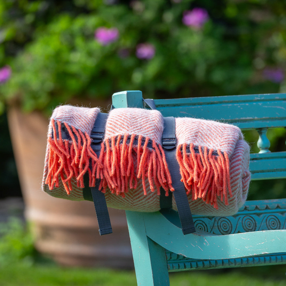 Coral Picnic Blanket