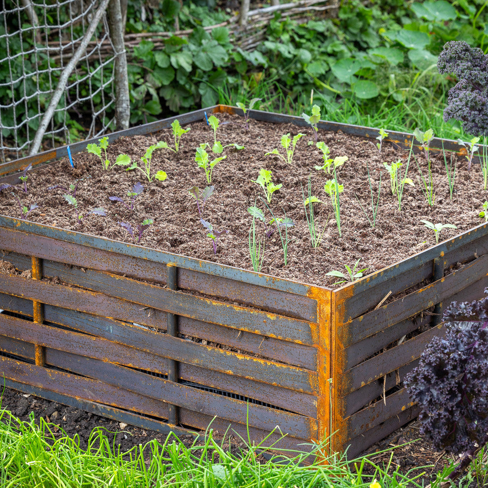 Steel Weave Raised Beds