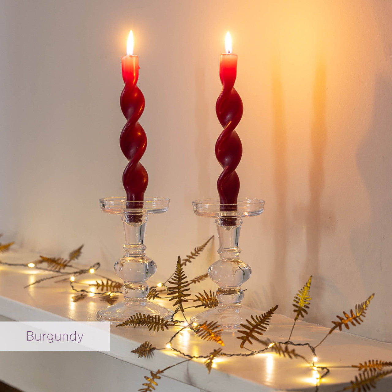Twisted Dinner Candles