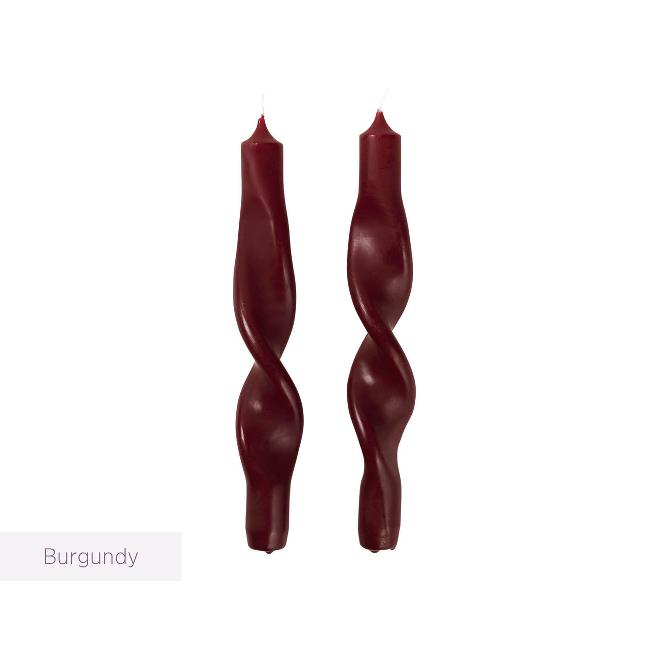 Twisted Dinner Candles