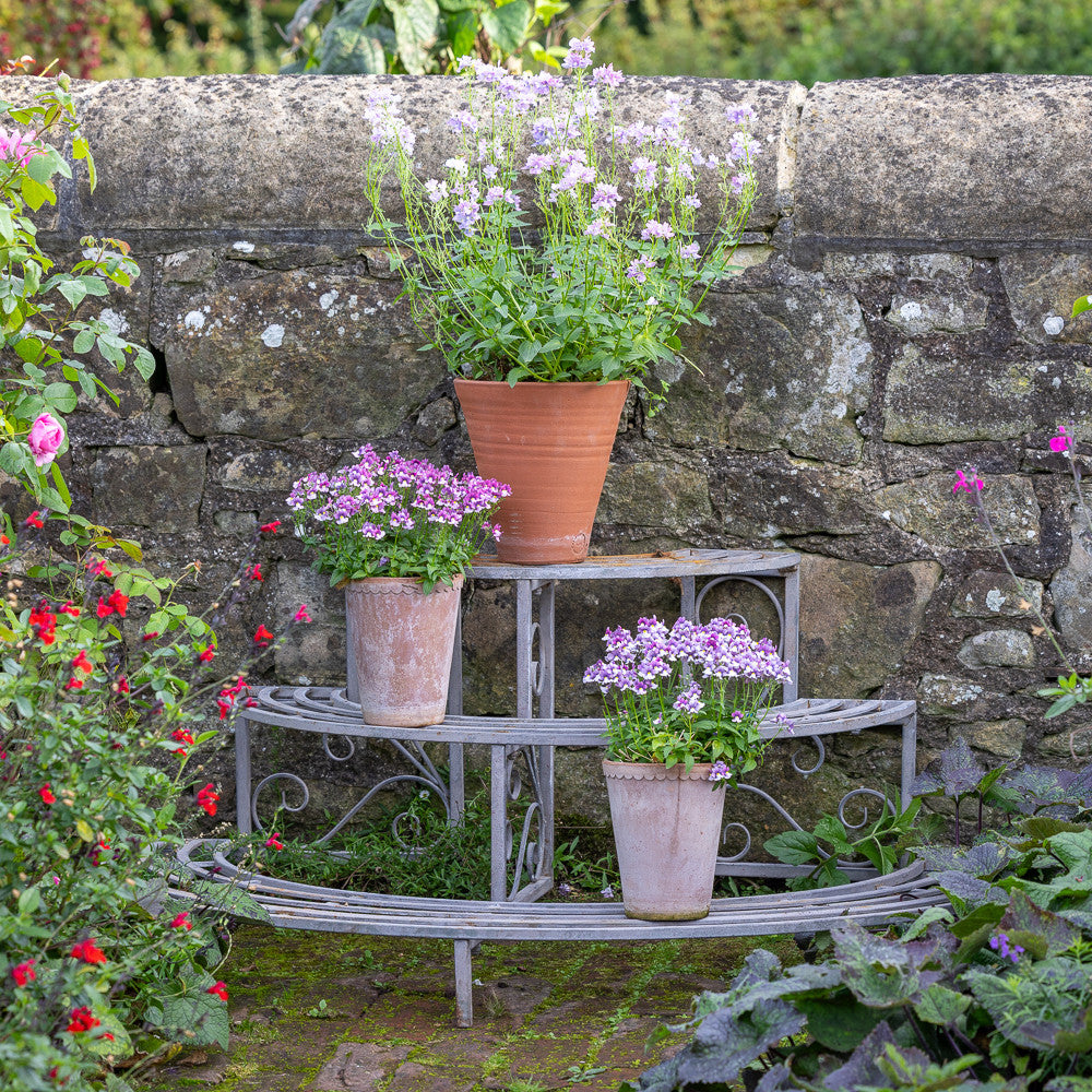 Three Tier Semi Circular Plant Theatre