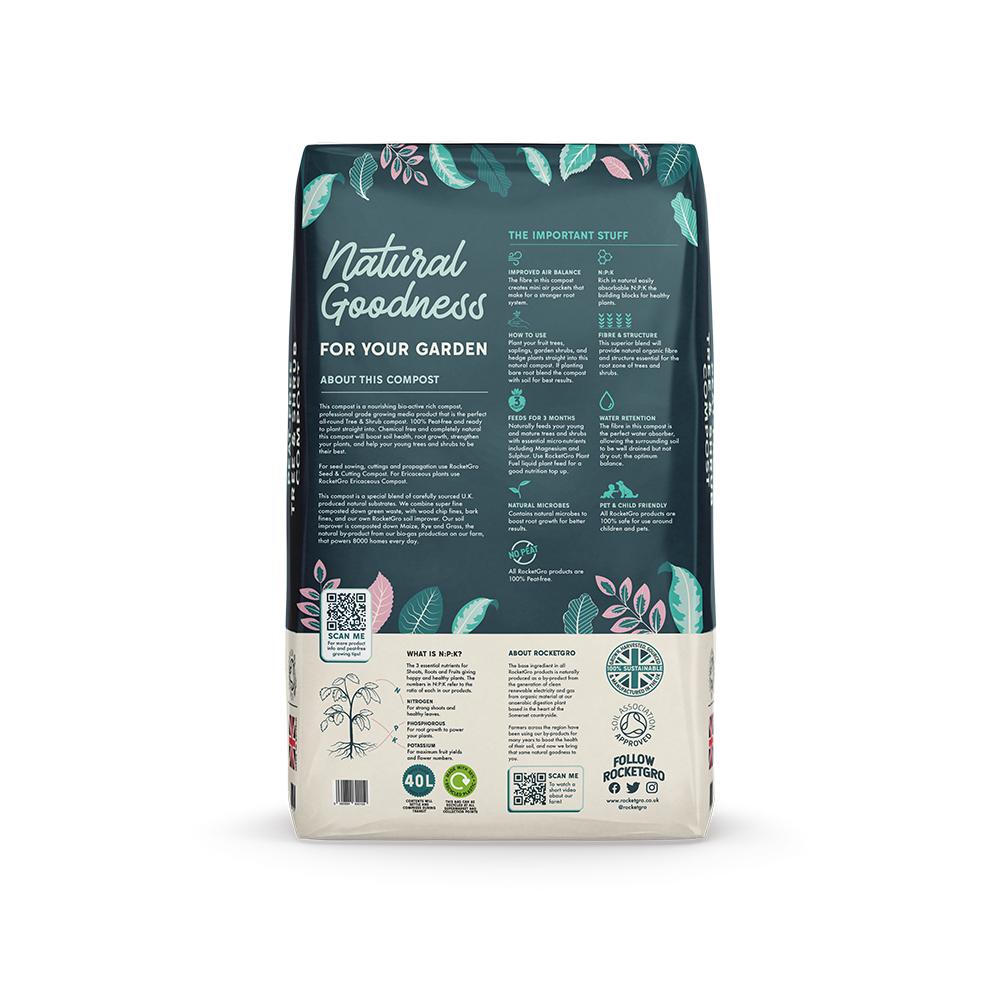 RocketGro Peat Free Tree & Shrub Compost