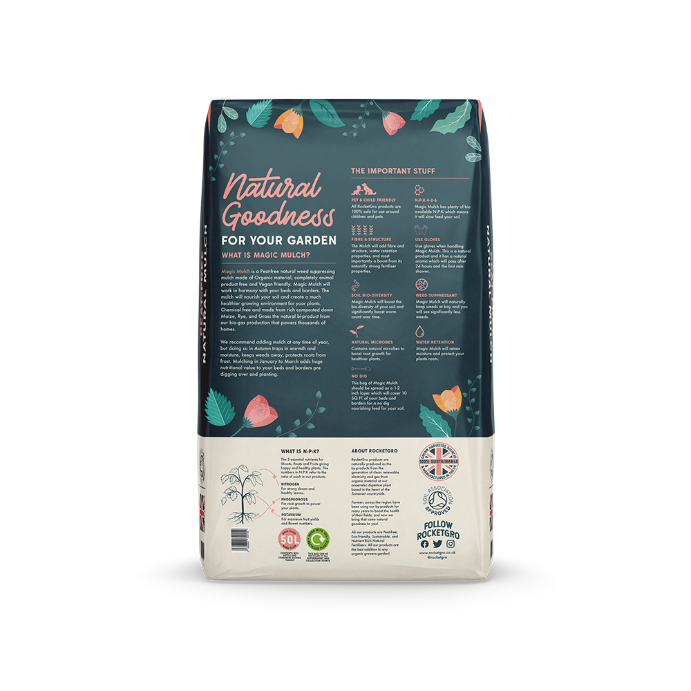 RocketGro Peat Free Magic Mulch