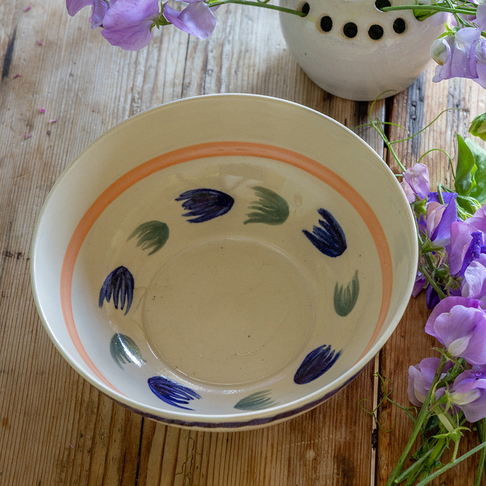 Sarah Raven Blue Green Bowl