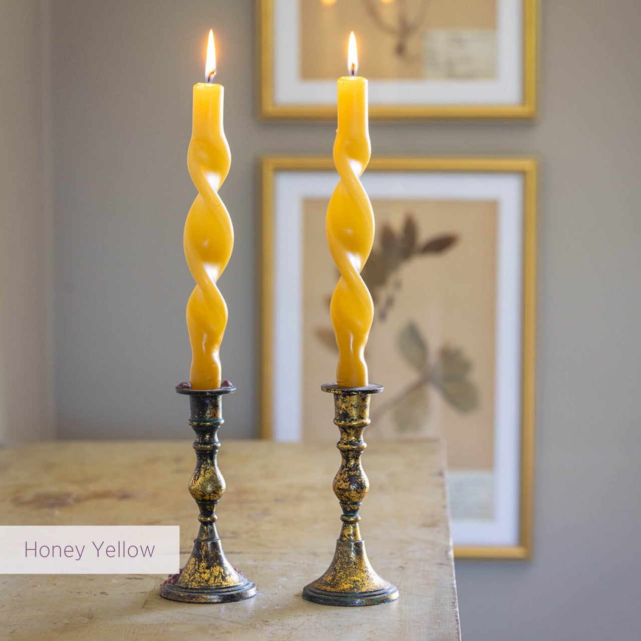 Twisted Dinner Candles
